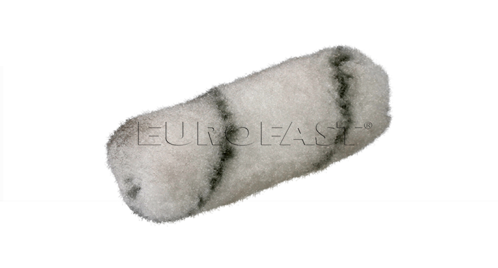 Eurofast radiatorrol 10cm wit-grijs
