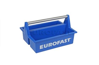 Eurofast toolbox blauw met opdruk